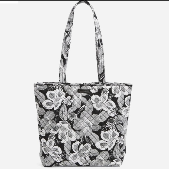 NWT Vera Bradley Tote Bag in Signature Cotton, Bedford Blooms - Picture 2 of 16